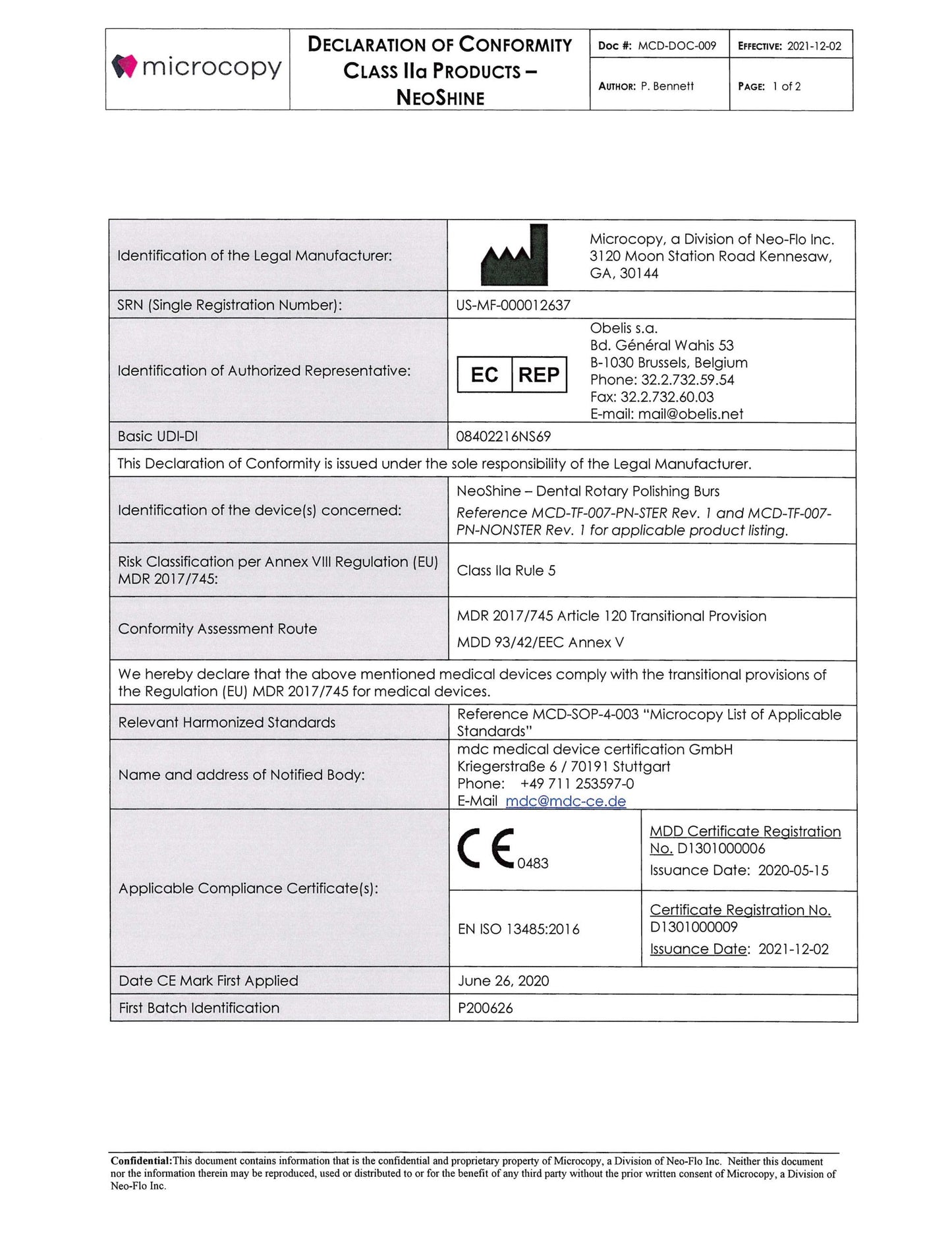 NeoShine Regulatory