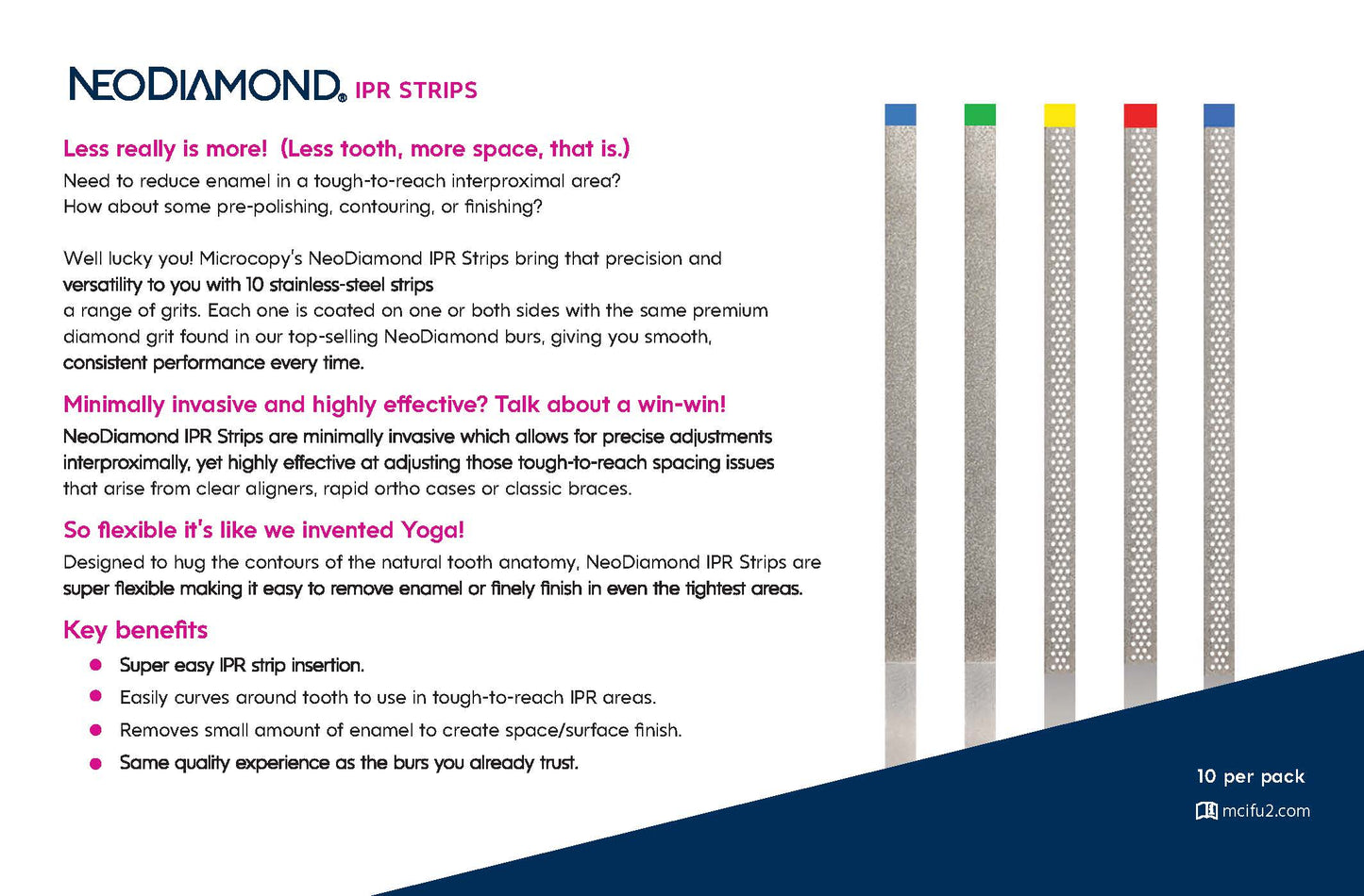 NeoDiamond Finishing Strips Brochure