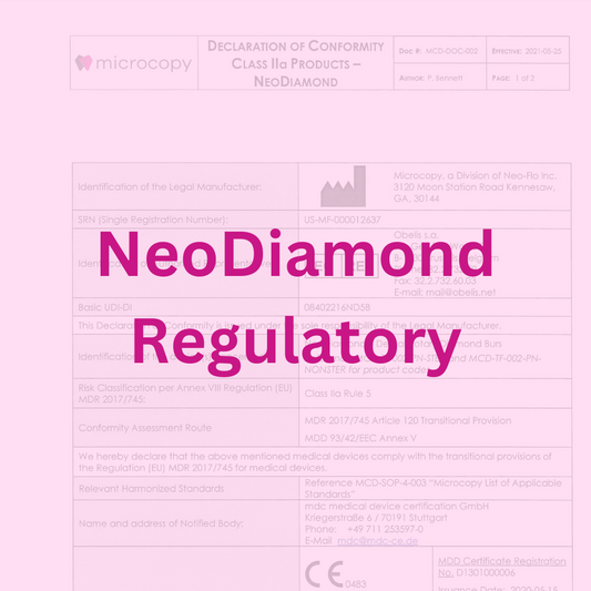 NeoDiamond Regulatory