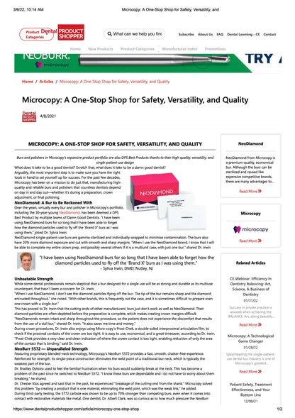 Microcopy Articles