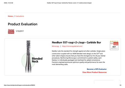 NeoBurr Articles