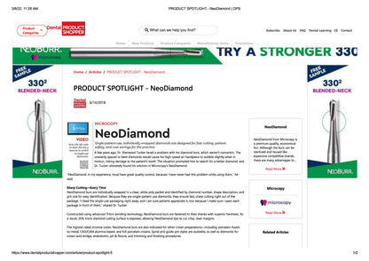 NeoDiamond Articles