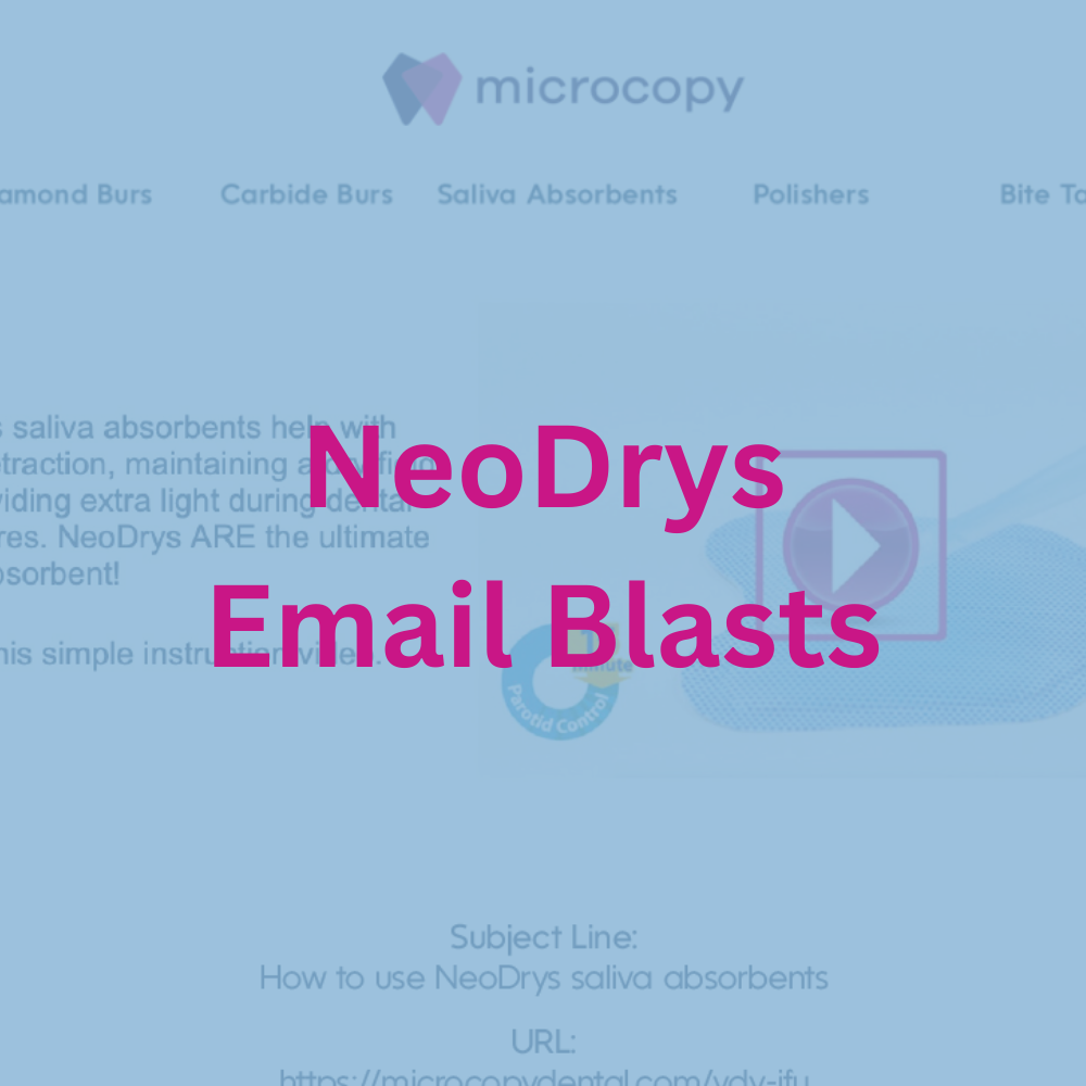 NeoDrys Email Blasts