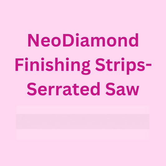 NeoDiamond Finishing Strips Serrated Saw