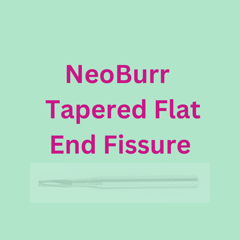NeoBurr Tapered Flat End Fissure