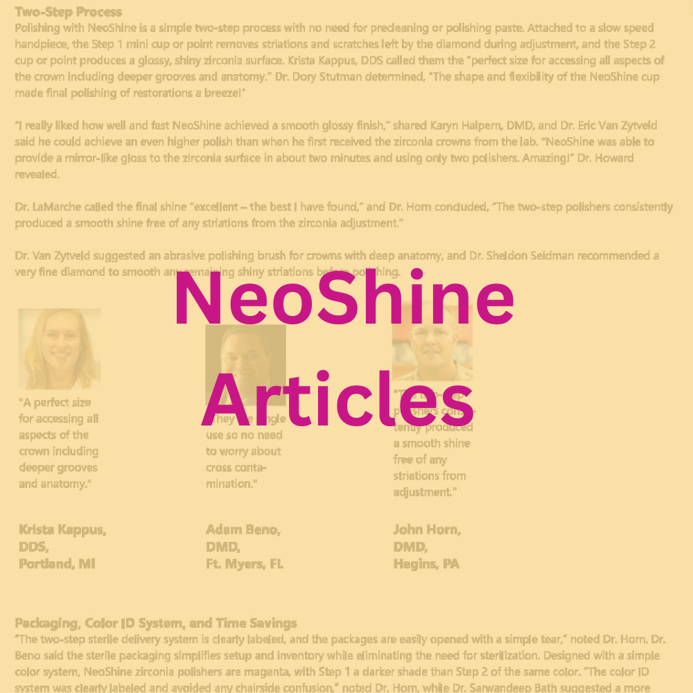 NeoShine Articles