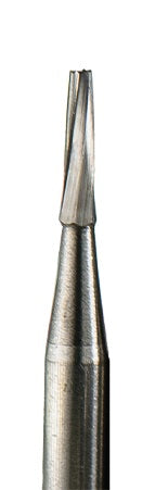 Cut Carbides Tapered Flat End Fissure