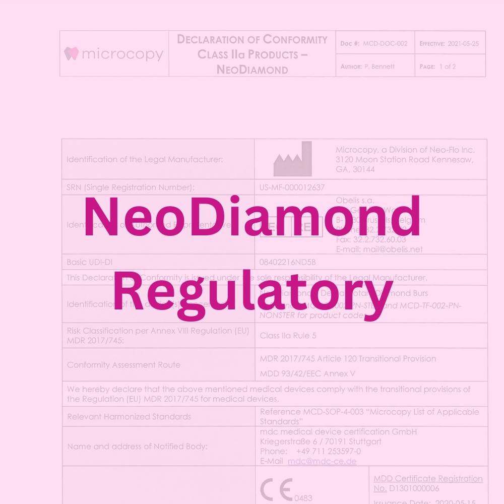 NeoDiamond Regulatory