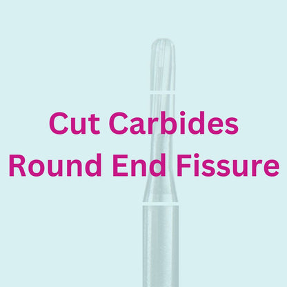 Cut Carbides Round End Fissure