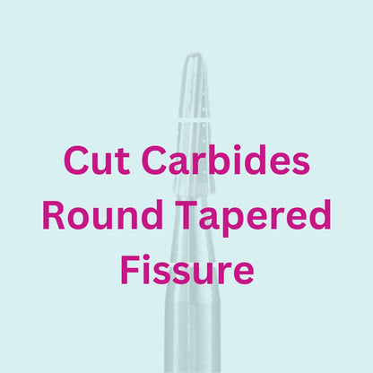 Cut Carbides Round Tapered Fissure
