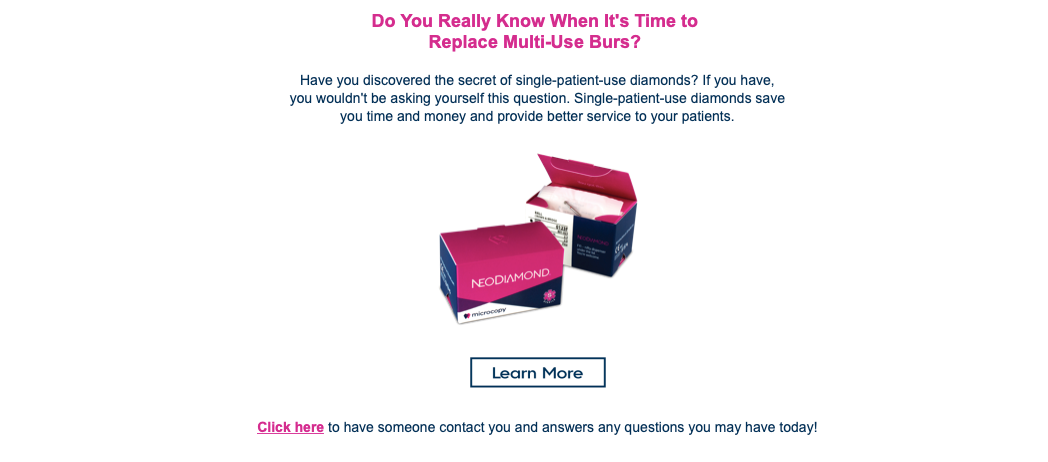 NeoDiamond Email Blasts
