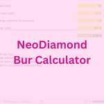 NeoDiamond Bur Calculator