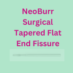 NeoBurr Surgical Tapered Flat End Fissure