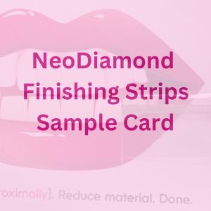 NeoDiamond Finishing Strips Sample Cards