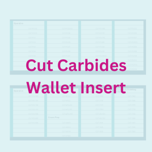 Cut Carbides Wallets