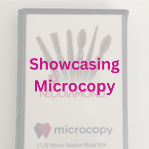 Showcasing Microcopy